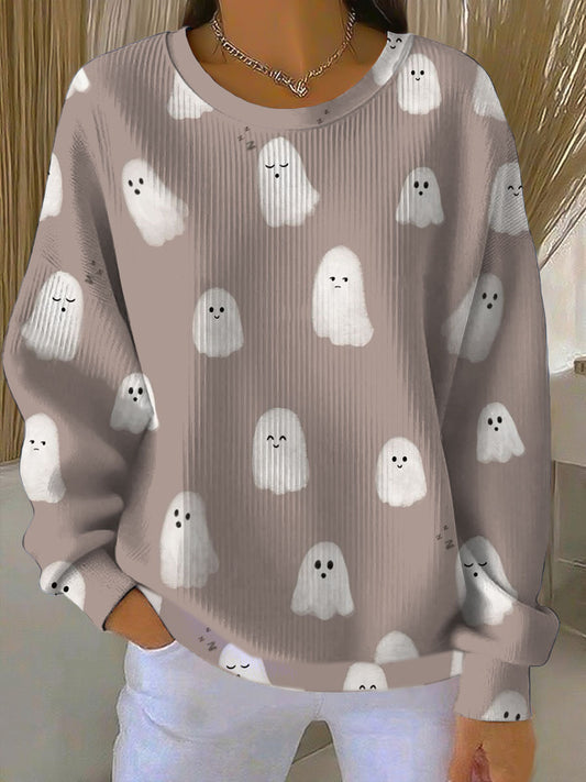 Dámské halloween rozkošné duchtištěné mikina