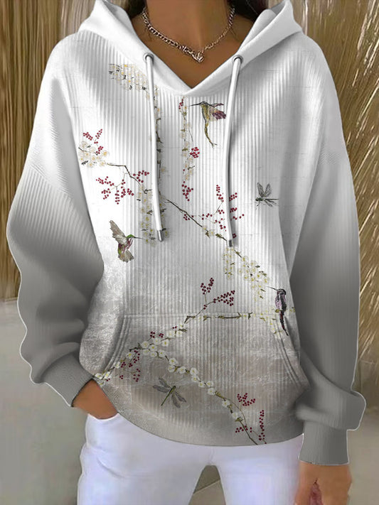 Dámské okouzlující kolibrík a branka mikina