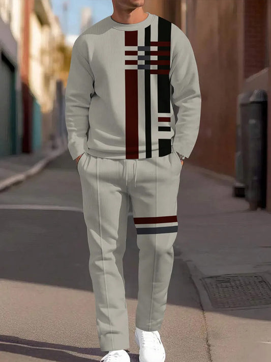 Mens minimalistická elegance casual business daily suit