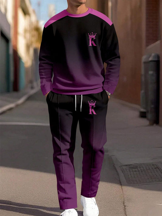 Mens minimalistická elegance casual business daily suit