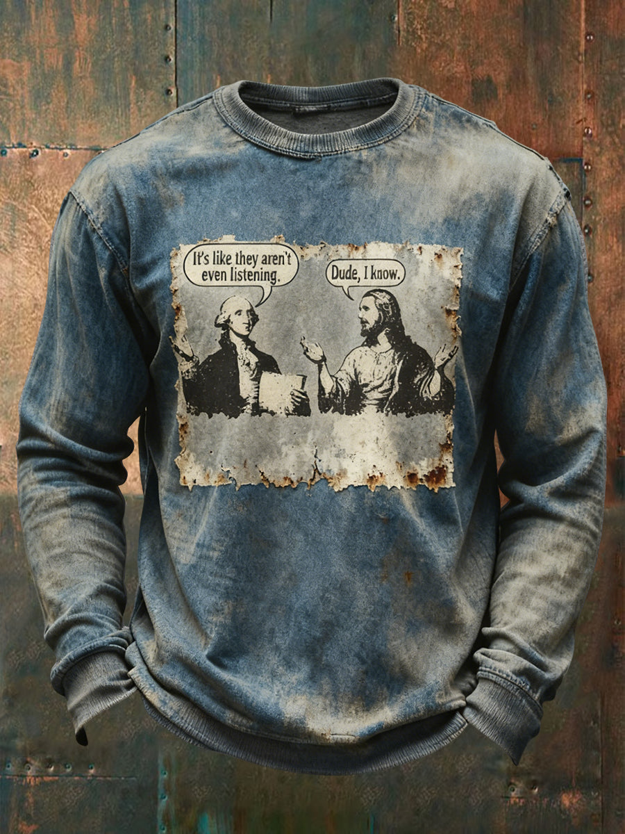 Retro zábava politické křesťanské neformální posádka svazek