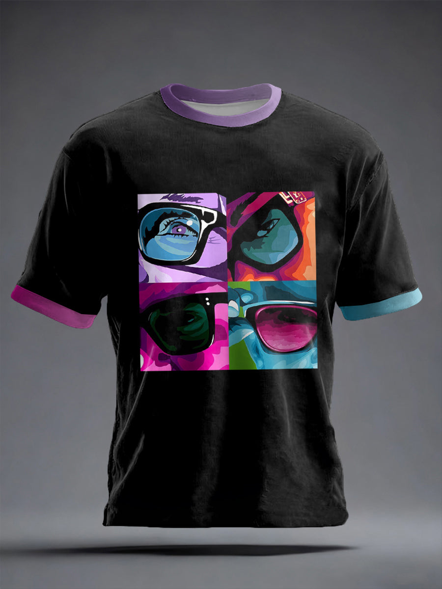 Pánské country music inspirované krátké rukávy tshirt