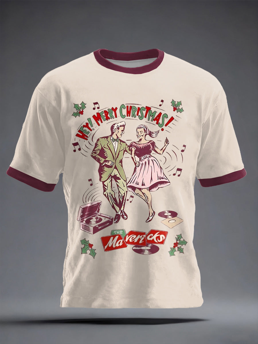 Pánské country music inspirované krátké rukávy tshirt