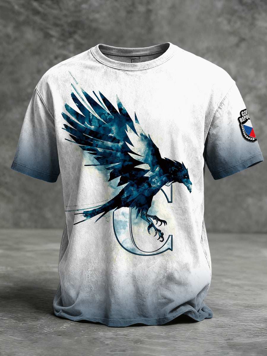 Pánské české výchozí c gradient tričko