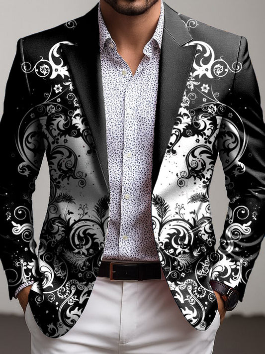 Pánské vintage vzory obchodní příležitostné blazer