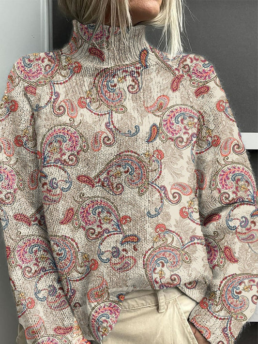 Ženský kaki paisley skokan
