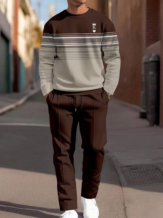 Mens minimalistická elegance casual business daily suit