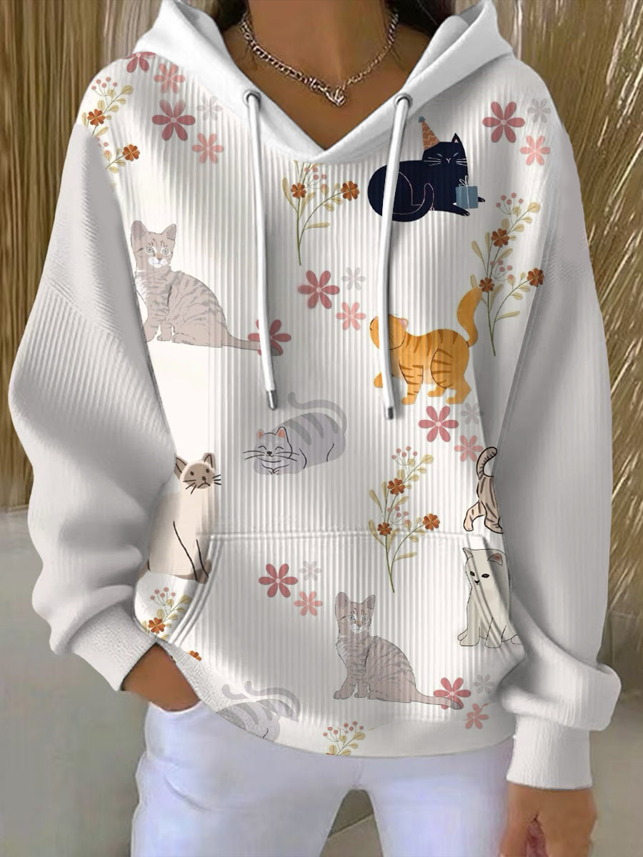 Dámské okouzlující květinová kočka