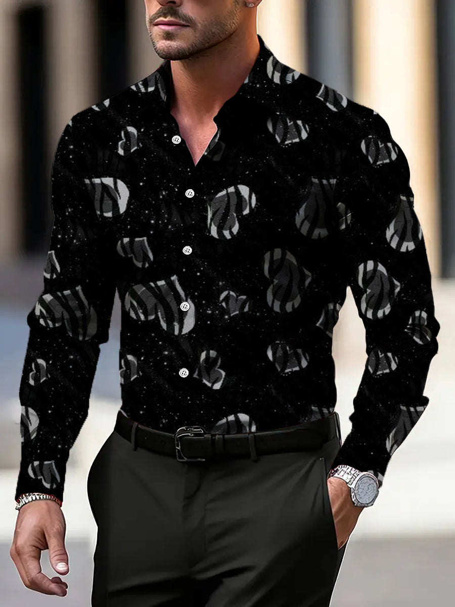 Pánské jedinečné srdeční tričko