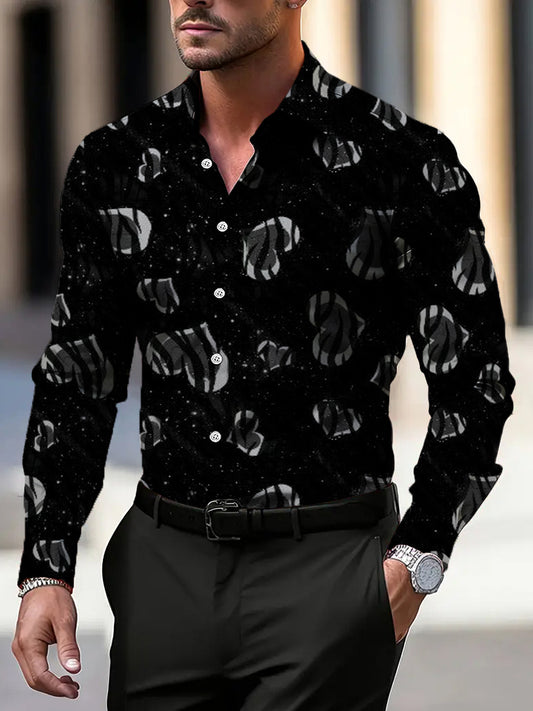 Pánské jedinečné srdeční tričko