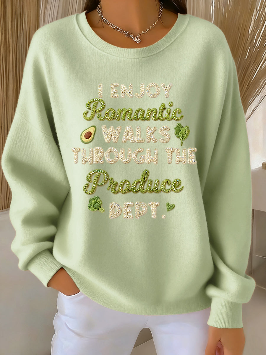 Dámské vintage vegánské neformální pulóver mikina