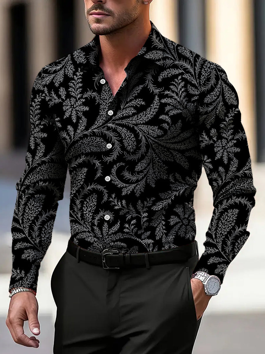 Pánské unikátní přístaviště s dlouhým rukávem