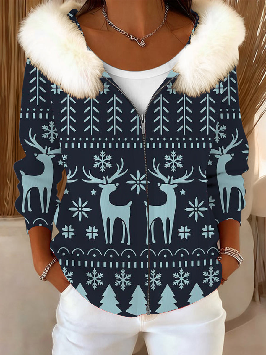 Dámské stylové námořní soby a sněhová vločka