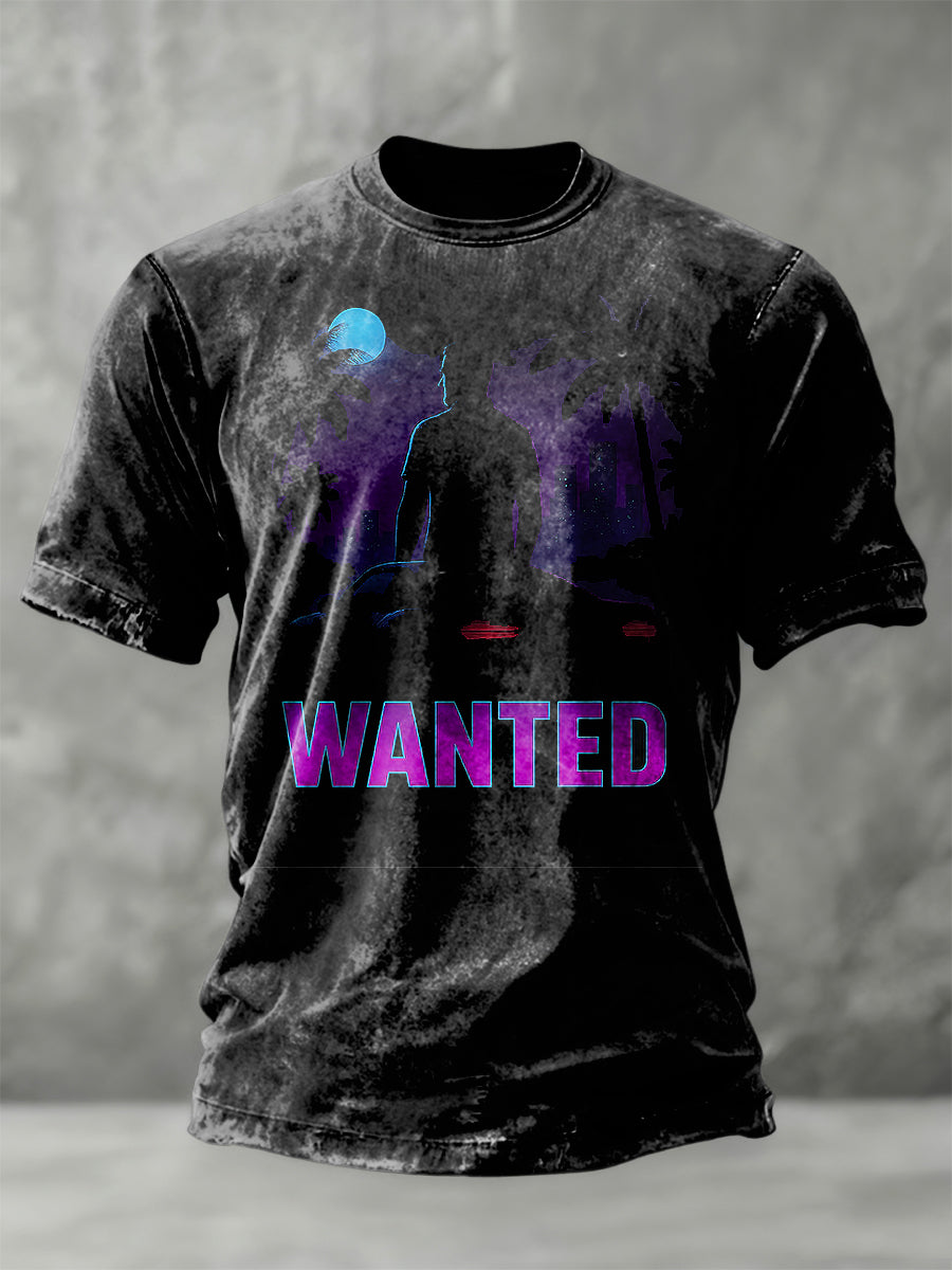 Retroinspired neon casual tshirt