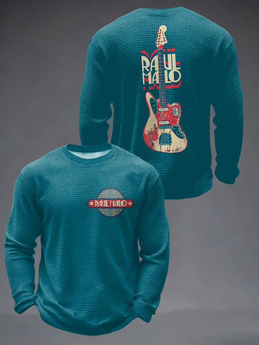 Pánské country hudba inspirované waffle tričko