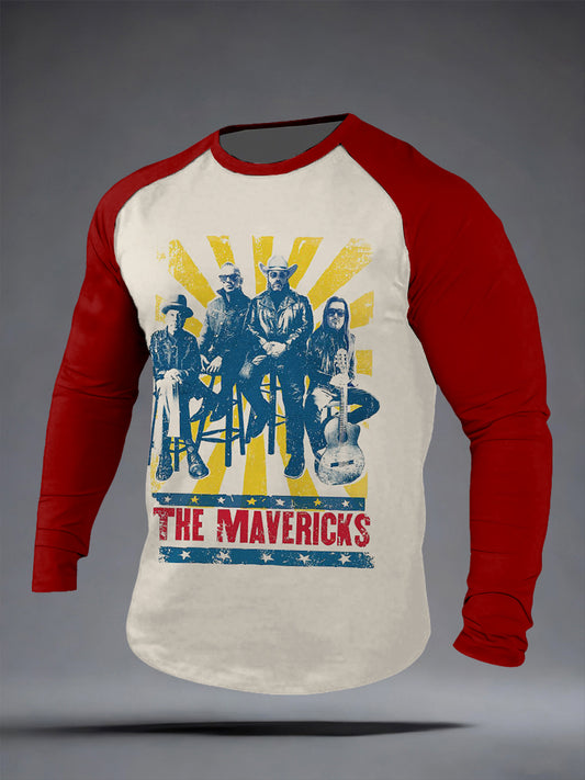 Pánské country hudba inspirované tričko