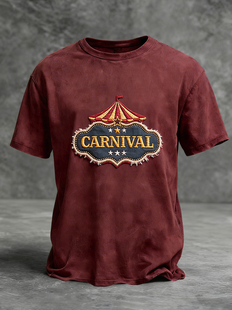 Retro karneval cirkus příležitostné tričko
