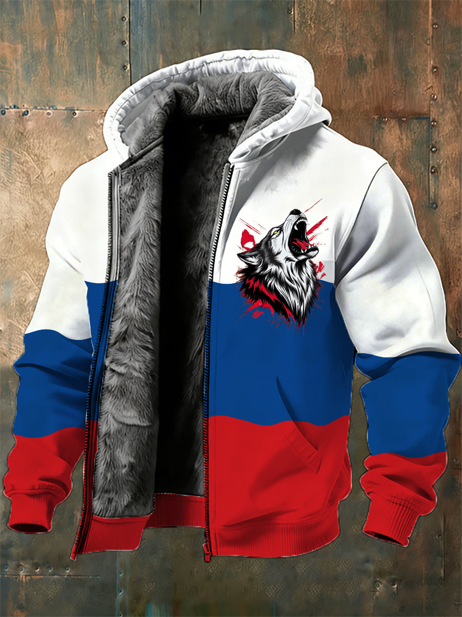 Pánské kompozitní fleecová bunda