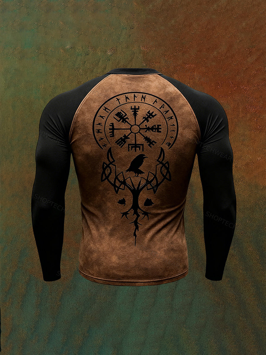 Pánské vikingské tričko s dlouhým rukávem