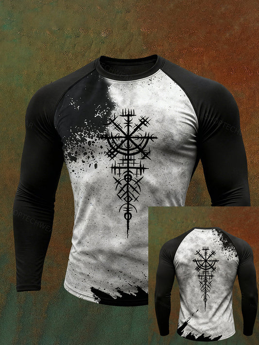 Pánské vikingské tričko s dlouhým rukávem