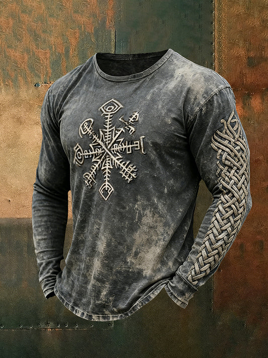 Pánské vikingské tričko s dlouhým rukávem
