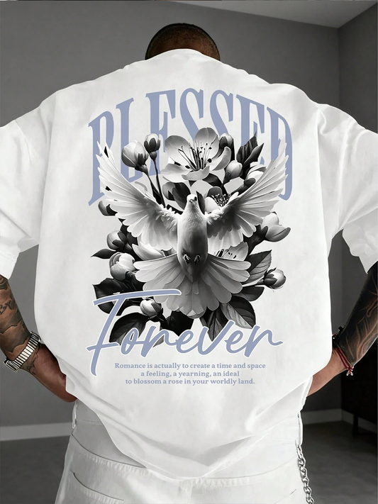 Pánské oblečení navždy s krátkými rukávy tshirt s krátkými rukávy