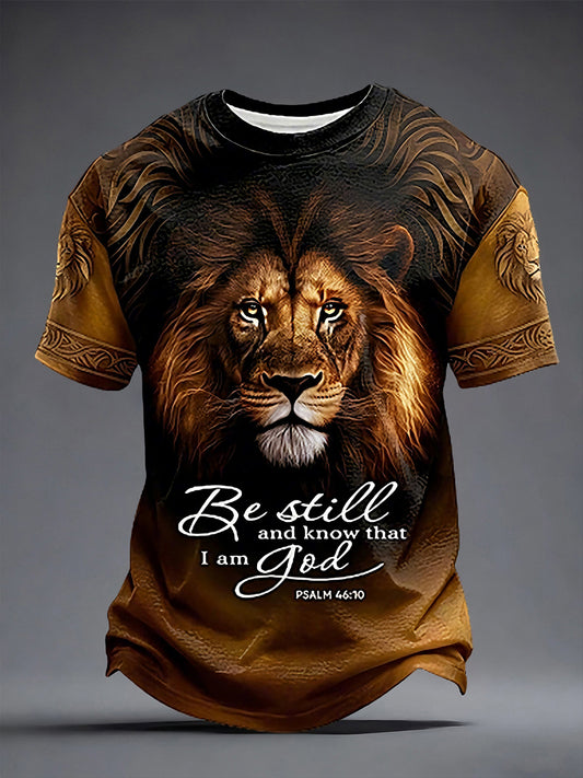 Pánské víra krátké rukávy tshirt