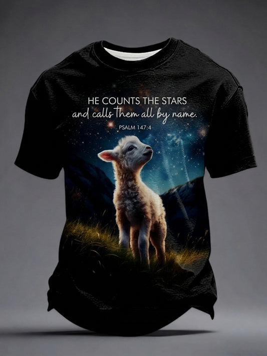 Pánské víra krátké rukávy tshirt