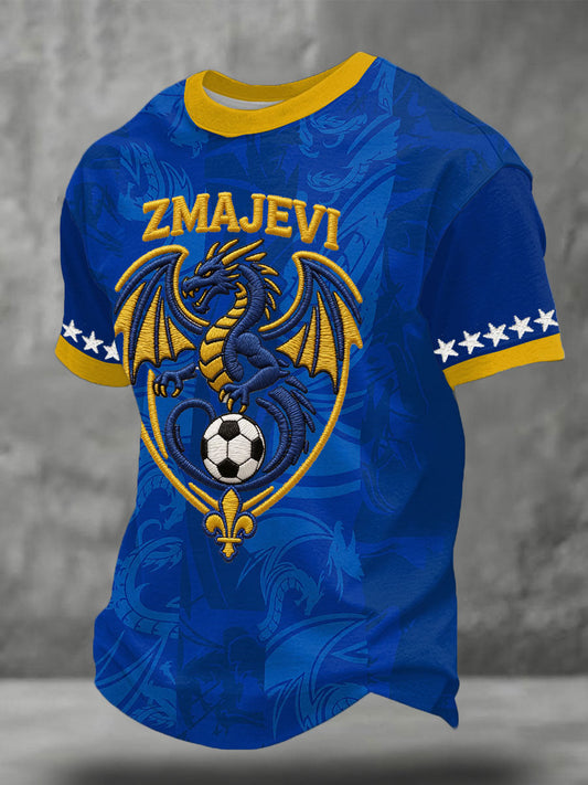 Pánské bosny zmajevi football lover vytištěné tričko