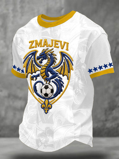 Pánské bosny zmajevi football lover vytištěné tričko