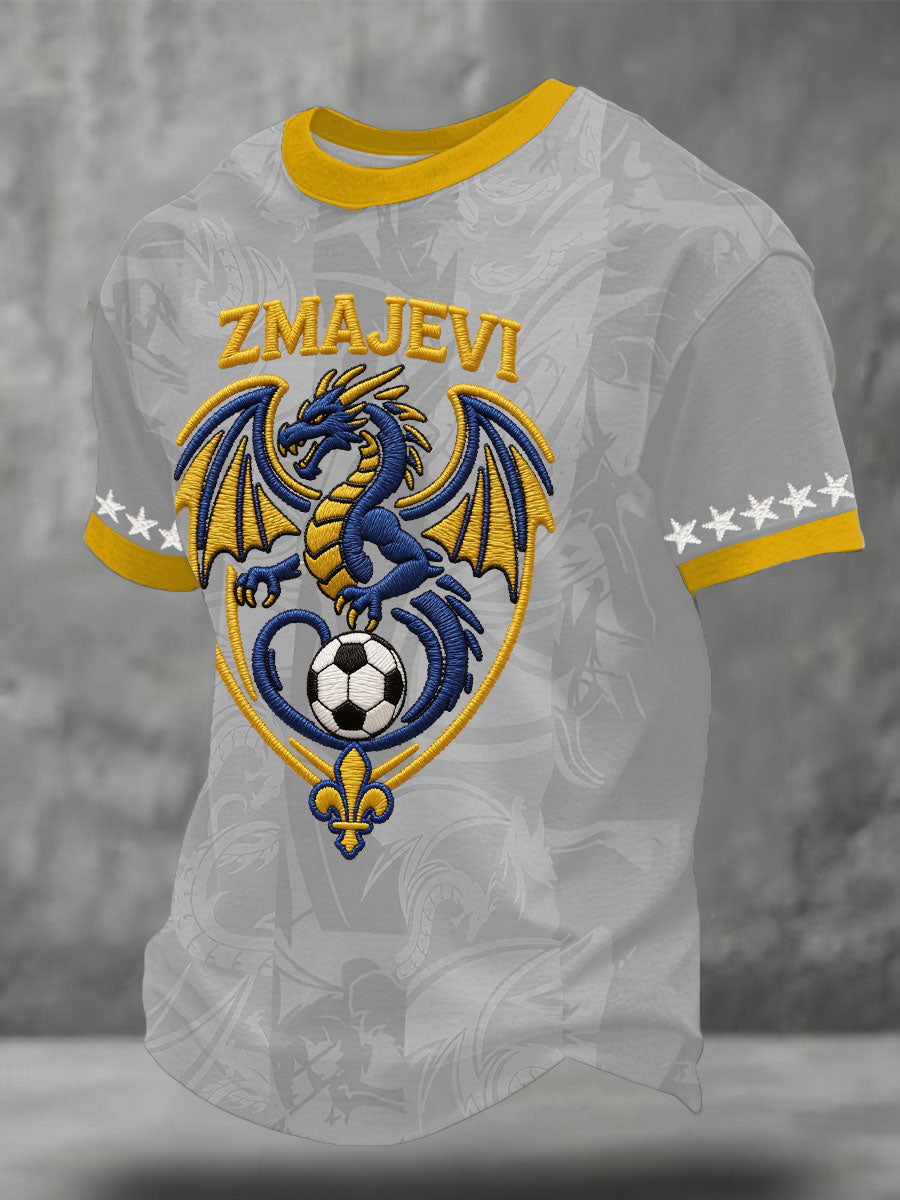 Pánské bosny zmajevi football lover vytištěné tričko