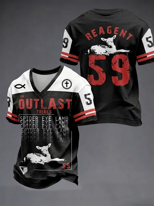 Pánské poslední zkoušky tshirt v krku