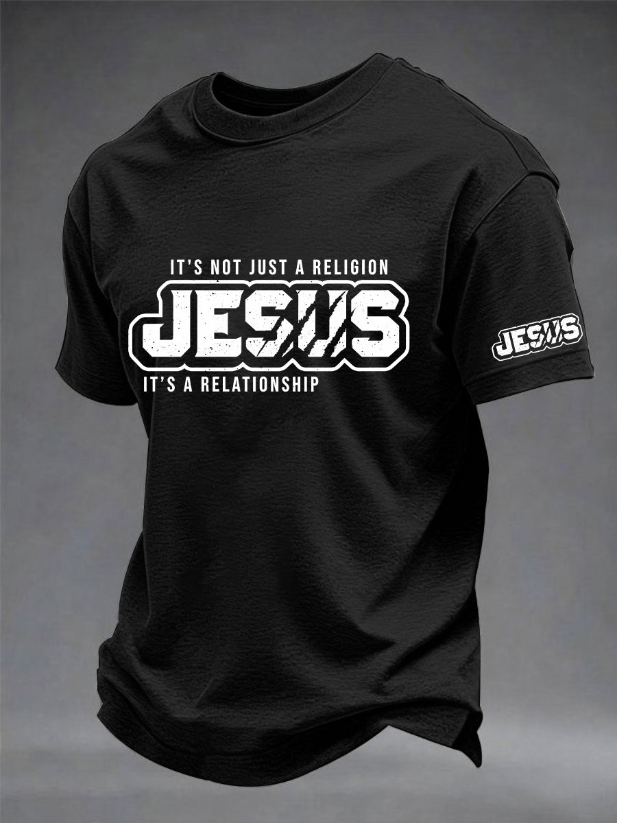 Pánské to není jen náboženství jeho vztah print tee