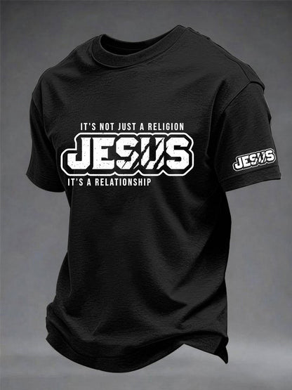 Pánské to není jen náboženství jeho vztah print tee