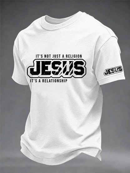 Pánské to není jen náboženství jeho vztah print tee