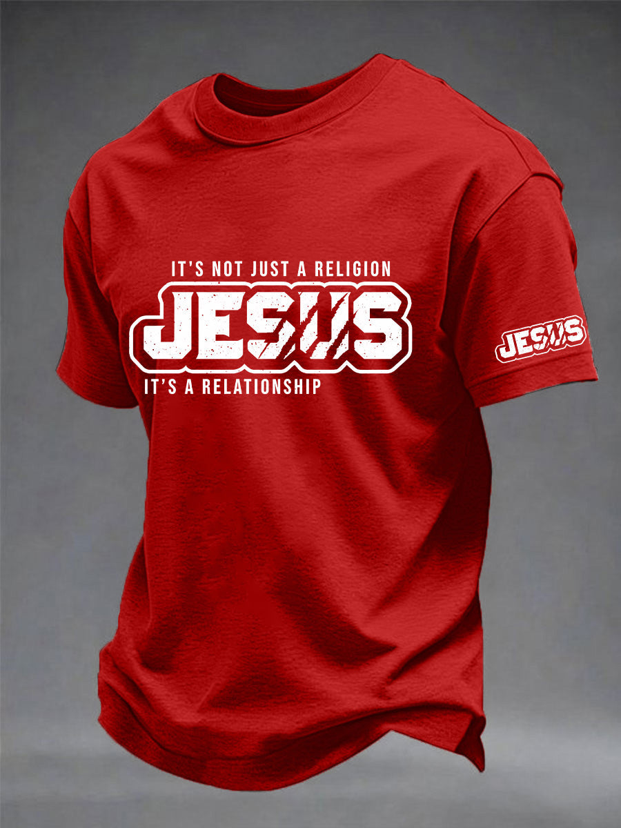 Pánské to není jen náboženství jeho vztah print tee