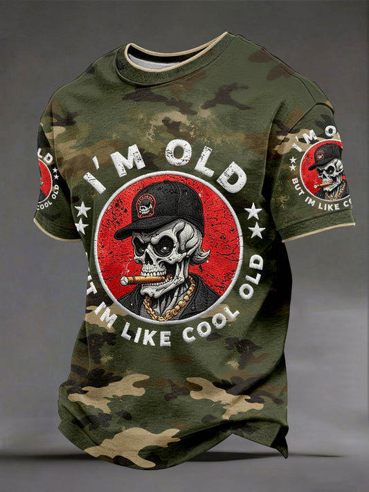 Pánské "im old out im like cool old" tshirts