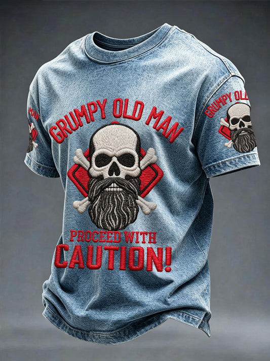 Pánské trička "grumpy old bastard"