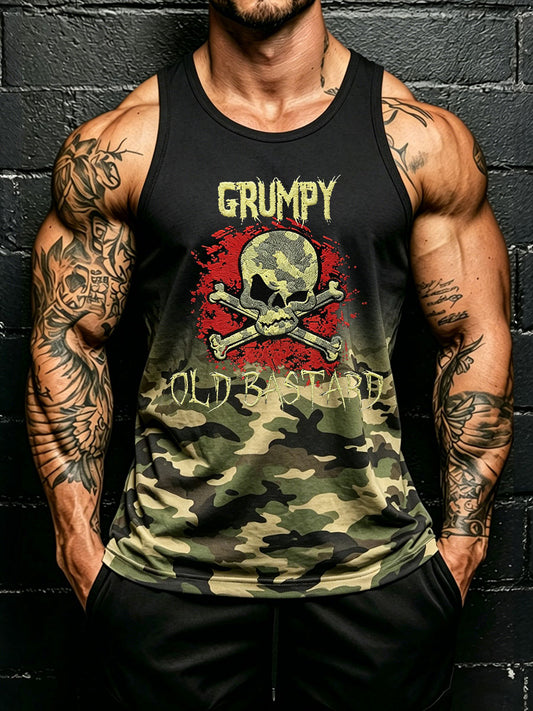Muži drsný starý bastard camo vesty